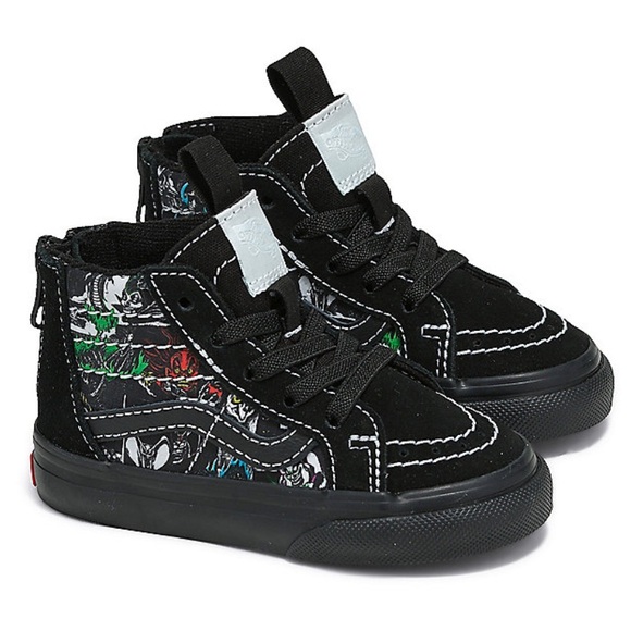 Vans Other - Disney Villains x Vans Toddler Sk8-Hi Zip Shoes